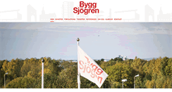 Desktop Screenshot of byggsjogren.se